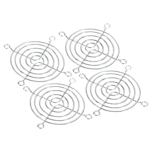 70毫米风扇手指烤架，金属烤架盖适合70x70mm毫米风扇罩交流dc风扇套件