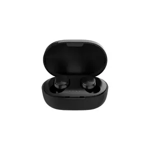 A6S TWS Earphone Bluetooth nirkabel, Headphone Stereo Mini earbud BT5.3 dengan mikrofon