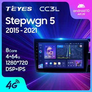 Teyes CC3L WIFI สำหรับ Honda <span class=keywords><strong>stepwgn</strong></span> 5 2015-<span class=keywords><strong>2021</strong></span>มือขวาเครื่องเล่นวิดีโอมัลติมีเดีย GPS สเตอริโอแอนดรอยด์ - Product Image 1