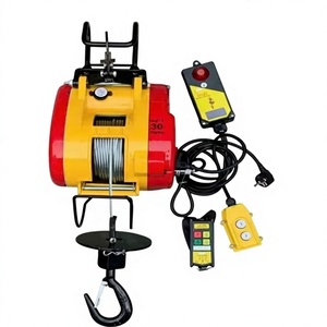Paranco Elettrico con Telecomando Wireless 110V 220V Little King Kong, Paranco Portatile per Installazione HVAC e Costruzioni - Product Image 1