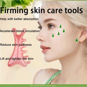 Outil de <span class=keywords><strong>massage</strong></span> facial Gua Sha artisanal <span class=keywords><strong>anti</strong></span>-âge pour le lifting de la peau, la réduction des <span class=keywords><strong>rides</strong></span> et le drainage lymphatique – Idéal comme cadeau - Product Image 3