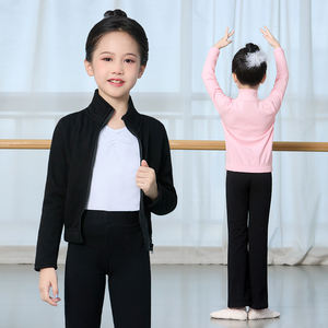 <span class=keywords><strong>Ropa</strong></span> de entrenamiento de baile de <span class=keywords><strong>Ballet</strong></span>, abrigos de <span class=keywords><strong>calentamiento</strong></span>, gimnasia, Fitness, baile, Yoga, <span class=keywords><strong>Ballet</strong></span>, Tops para niñas - Product Image 2