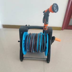 Enrouleur de tuyau d'arrosage rétractable robuste en plastique CNS Standard à fixation murale avec enroulement <span class=keywords><strong>automatique</strong></span> 30m <span class=keywords><strong>50m</strong></span> - Product Image 3