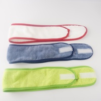 Bandeau en peluche douce pour maquillage, conception ODM & OEM, serviette cosmétique pour spa, idéal comme cadeau