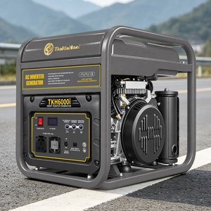 Generador Inverter de 4.5kW 230V 50Hz CE, Onda Sinusoidal Pura, Bajo THD, Portátil, de Gasolina, Enchufe Tipo EU/UK, Salida Dual, Tanque de 15L, Motor de 4 Tiempos - Product Image 1