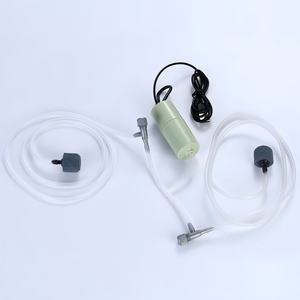 USB-luchtpomp 5V 5W ultrastil milieuvriendelijke zuurstofpomp met beluchtingssteen voor <span class=keywords><strong>aquarium</strong></span>, vijver, hydrocultuur, bureau & buitengebruik - Product Image 3