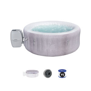 <span class=keywords><strong>Bestway</strong></span> 60003 baignoires <span class=keywords><strong>spa</strong></span> équipement de luxe bain à remous gonflable 2-4 personnes piscine bain <span class=keywords><strong>spa</strong></span> extérieur - Product Image 2