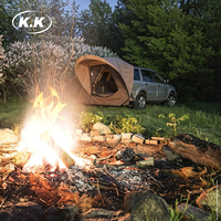 Tente de coffre de SUV Kawagebo Kamp (KK) en promotion usine : protection solaire et abri d'intimité pour le camping et les voyages en voiture