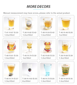 Verres à shot de <span class=keywords><strong>tequila</strong></span> personnalisés de 2 oz avec impression de <span class=keywords><strong>logo</strong></span>, souvenirs de pays, verres à shot - Product Image 5