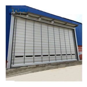 <span class=keywords><strong>Porte</strong></span> <span class=keywords><strong>de</strong></span> <span class=keywords><strong>garage</strong></span> pliable pare-balles, double battant, auvent en cèdre, verre clair, rapide et empilable verticalement - Product Image 6