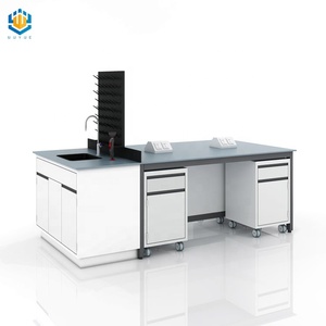 La escuela laboratorio muebles banco de <span class=keywords><strong>trabajo</strong></span> de biología mesa de laboratorio con fregadero - Product Image 2