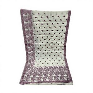 ผ้าส่าหรีวิสโคส ดาร์บาร์-อี-ปุเน โกต้า สำหรับฤดูหนาว แบบดั้งเดิม เหมาะสำหรับงานปาร์ตี้ ไม่ยับและซับเหงื่อได้ดี - Product Image 1