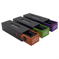 Cartouches vides 1g 2g à double saveur pour dispositif USB jetable à double compartiment, boîte d'emballage avec impression UV
