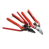 LAVIEMOT Ensemble de 3 pinces à bijoux en acier au carbone, kit d'outils comprenant des pinces à bec effilé et des coupe-fils ronds pour les fournitures