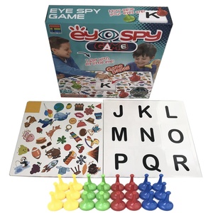 007-207 Gioco da Tavolo Eye <span class=keywords><strong>Spy</strong></span> Set Educativo per l'Apprendimento Gioco di Carte per l'Abbinamento della Memoria Giocattolo per Feste in Famiglia - Product Image 5