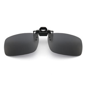 Gafas de sol con clip para hombre, montura completa, lentes de PC, visión nocturna, protección para conducir y pescar, índice de refracción 1.56, origen Taizhou - Product Image 2