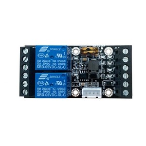 FX1N-06MR papan PLC dengan modul Output Relay kabel Shell <span class=keywords><strong>4</strong></span> in <span class=keywords><strong>2</strong></span> Out 1AD + 1DA pengendali logika catu daya DC10-28V - Product Image 3