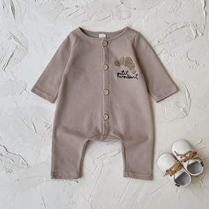 Excellent Quality Casual Style Soft Comfortable Infant Jumpsuit Long Crawling Baby Rompers Rompers <b>Pajamas</b> Crawling <b>Suit</b> - Product Image 6