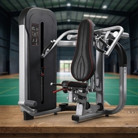 Mesin Multi Grip Shoulder Press dengan Pin Select Weight Stack dan Back Pad untuk Perlengkapan Kebugaran Gym Komersial