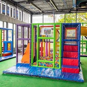 Brightly Colored Modular Soft PVC/Wooden Play Equipment for Kindergarten School <b>Indoor</b> Playground Kid's <b>Slide</b> Shopping Mall - Product Image 1