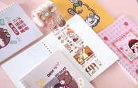 Carnet en PU à spirale avec autocollants, format A5, A4, B5, taille personnalisée, feuilles imprimées avec logo pour le bureau, les réunions d'affaires, les cadeaux