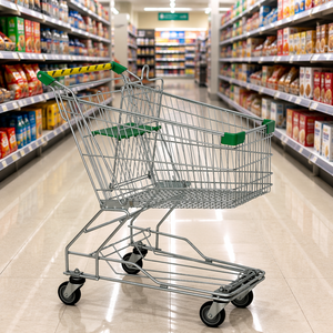 Carrito de Compras Plegable DIKA de 125L, Estilo Asiático, Galvanizado, de Alta Calidad <span class=keywords><strong>y</strong></span> Económico, Gran Venta 2026 - Product Image 1