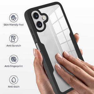 <span class=keywords><strong>Coque</strong></span> A06 avec protecteur d'écran intégré, <span class=keywords><strong>coque</strong></span> de téléphone portable 360 TPU + PC pour <span class=keywords><strong>Samsung</strong></span> Galaxy A05 A15 A25 A35 A55 A16 A06 - Product Image 2