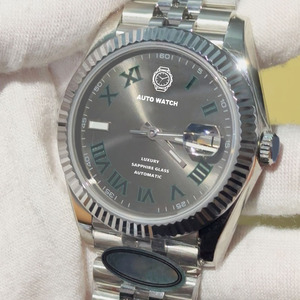 Sang Trọng Tự Động Đồng Hồ Kính Sapphire 904L Thép Không Gỉ Không Thấm Nước Đồng Hồ 4130 Phong Trào Mens Đồng Hồ - Product Image 4