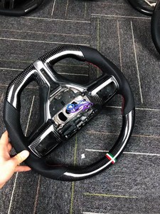 Volante de Cuero de Alta Calidad Compatible con <span class=keywords><strong>Maserati</strong></span>, President, <span class=keywords><strong>Ghibli</strong></span>, Levante - Product Image 2