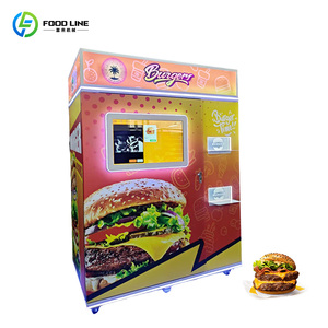 Distributeur automatique de nourriture chaude personnalisable, frites, hamburgers, pour opportunités commerciales - Product Image 3