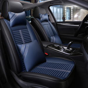 Fundas <span class=keywords><strong>de</strong></span> cuero para asiento <span class=keywords><strong>de</strong></span> <span class=keywords><strong>coche</strong></span>, accesorios <span class=keywords><strong>de</strong></span> decoración Interior <span class=keywords><strong>de</strong></span> <span class=keywords><strong>coche</strong></span>, color azul, nuevo diseño, superventas, Universal, <span class=keywords><strong>2022</strong></span> - Product Image 2