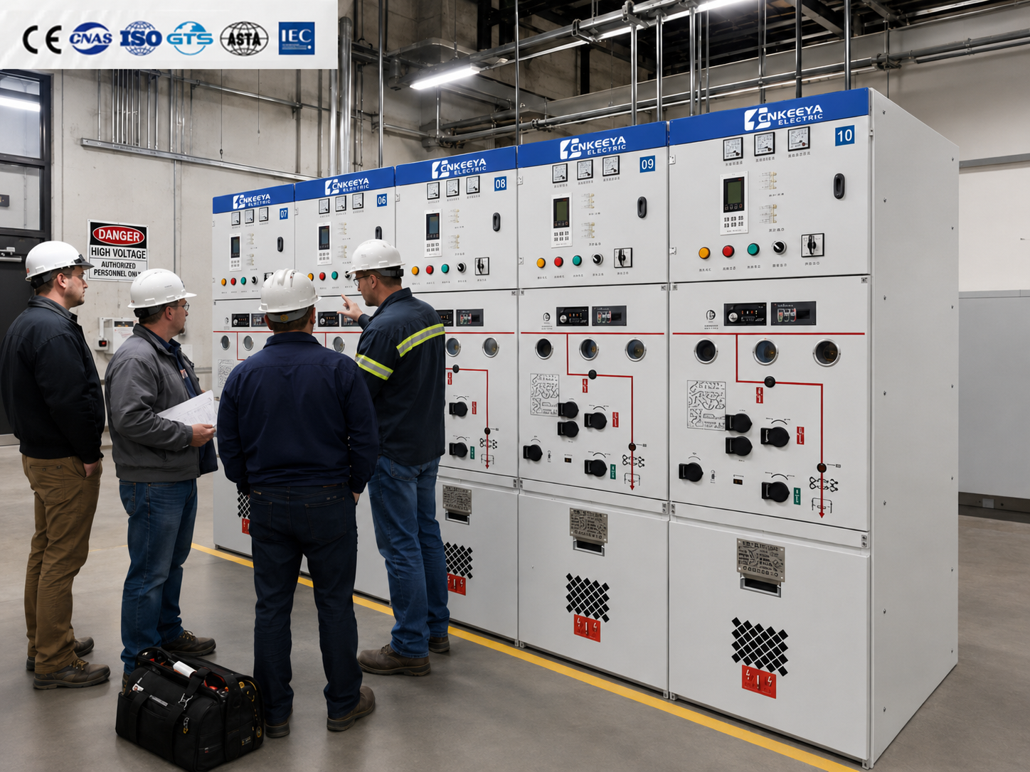 High Reliability <strong>12kV</strong> Solid Insulated RMU <strong>Switchgear</strong> with SLD Support for Industrial Projects