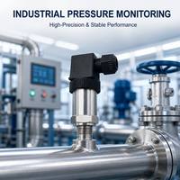 Transmetteur de pression à silicium diffusé, affichage numérique haute précision, sortie 4-20 mA RS485 HART pour systèmes hydrauliques, pétrole et gaz
