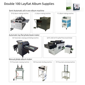 Double100 chất lượng tốt của nhãn hiệu khí nén Album cuốn sách máy tính ràng buộc cho Photobook - Product Image 5