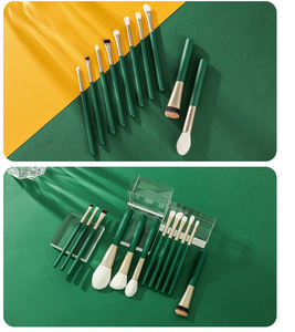 13Pcs pennelli cosmetici alti fard in polvere set di pennelli per trucco beauty Powder blush foundation correttore ombretto labbro strumenti per il trucco - Product Image 4