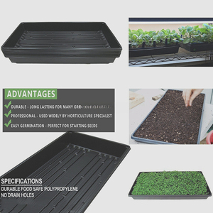 Bền Nhựa Vuông Hydroponics Vườn Ươm Chậu Vườn Nhà Kính Nảy Mầm Làm Giấy Lúa Mì Cỏ Nhà Máy Hạt Giống Nảy Mầm Khay - Product Image 3