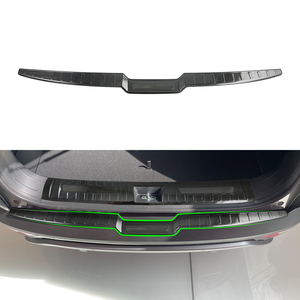 Plaque de protection de pied de pare-chocs de porte arrière de voiture en <span class=keywords><strong>acier</strong></span> inoxydable, accessoires de garniture intérieure, Kit de carrosserie pour Hyundai Tucson 2021 - Product Image 2