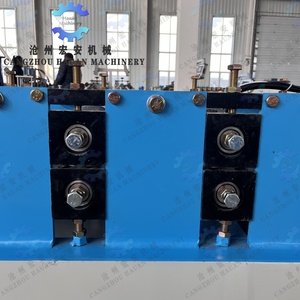 Máquina de Perfiles Omega de Estructura de Acero HANAU, Totalmente Automática, Controlada por PLC, Engranajes y Rodamientos, 1300W, 380V, Fácil de Operar - Product Image 5