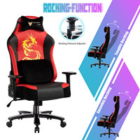 Silla de ordenador reclinable ergonómica con respaldo alto rentable VANBOW, silla de jugador de oficina con soporte Lumbar giratorio inclinable para adultos