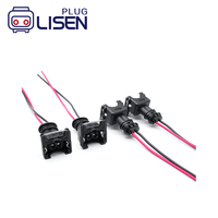 282189-1 Konektor Injektor EV1 Tahan Air 2 Pin Female Junior Power Plug Pigtail