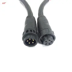 dc ac 5pin cable ip67 waterproof lighting electrical M19 power cable connector