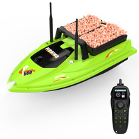 Nouveau bateau à appâts RC haute vitesse V600 500M avec double batterie, 12 heures d'autonomie, grands bacs de 3 kg, pour la pêche à la carpe en filet.