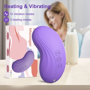 Nouvel appareil de massage électrique pour les seins 2023, design élégant, vibromasseur chauffant pour l'allaitement - Product Image 2