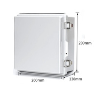 Boîte électronique étanche à la poussière et à l'eau IP67 en ABS avec loquets métalliques, certifiée CE ROHS, boîte de jonction électrique pour utilisation en extérieur