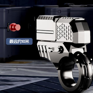 Pistola de juguete de balas blandas Mini Ring Blaster para Dropshipping en Shopify, con expulsión de casquillos de un toque, bláster de aleación para la punta del dedo, dispara con un tirón. - Product Image 4
