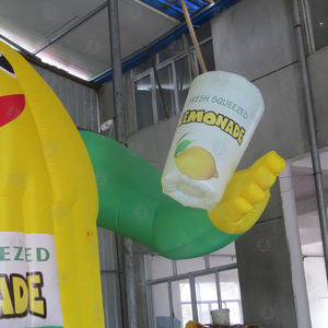 Kustom tiup kue Pop Stan tenda udara Lemon makanan ringan stan untuk makanan penutup tampilan di pameran dan pasar iklan tiup - Product Image 2