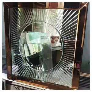Economy 1325 CNC Máquina pulidora de ranurado de vidrio Máquina de grabado de espejo de patrón múltiple