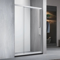 Cabine de douche carrée entièrement fermée en verre moulé, 120cm x 90cm, prix premium au nigeria