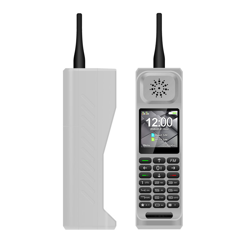 Hoswn H999 Retro Brick Phone - 1.54 Inch Screen & FM Radio