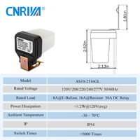 Lampadaire LED électronique photoélectrique jour/nuit CNRIYA AS10-2316GL avec infrarouge IP54 95-305V Matériel PMMA/PP Zhejiang
